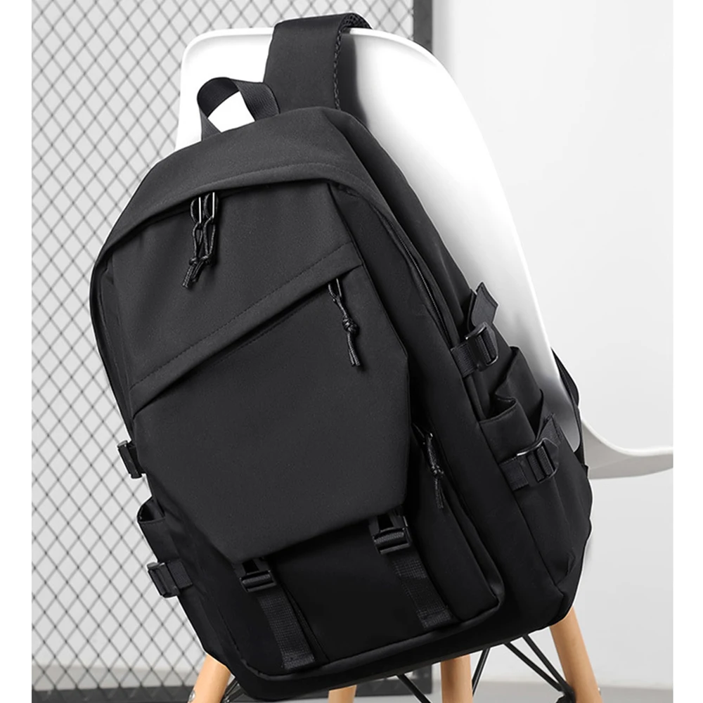 multifunctional large capacity fashionable and minimalist style student computer backpack suitable for fashionable students