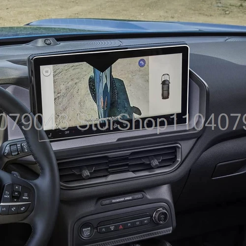 Imagen 2 del producto Película protectora de pantalla de vidrio templado para Ford Bronco Sport 2025, infotación de coche, navegación GPS, accesorios antiarañazos
