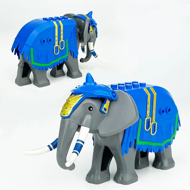 

Animal Persia War Elephant Mini Action Figures Military Army Accessories Brinquedos Building Block Brick Toy