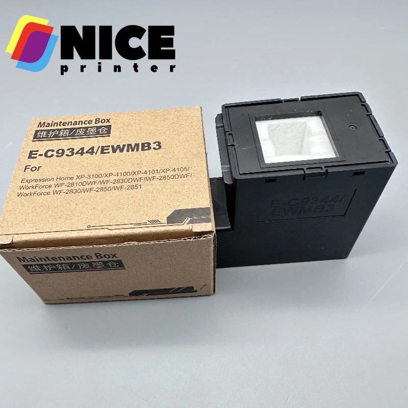 

5X C9344 Ящик для обслуживания чернил для EPSON Expression Home XP 2100 2105 3100 3105 4100 4101 4105 WorkForce WF 2810 2830 2835 2850