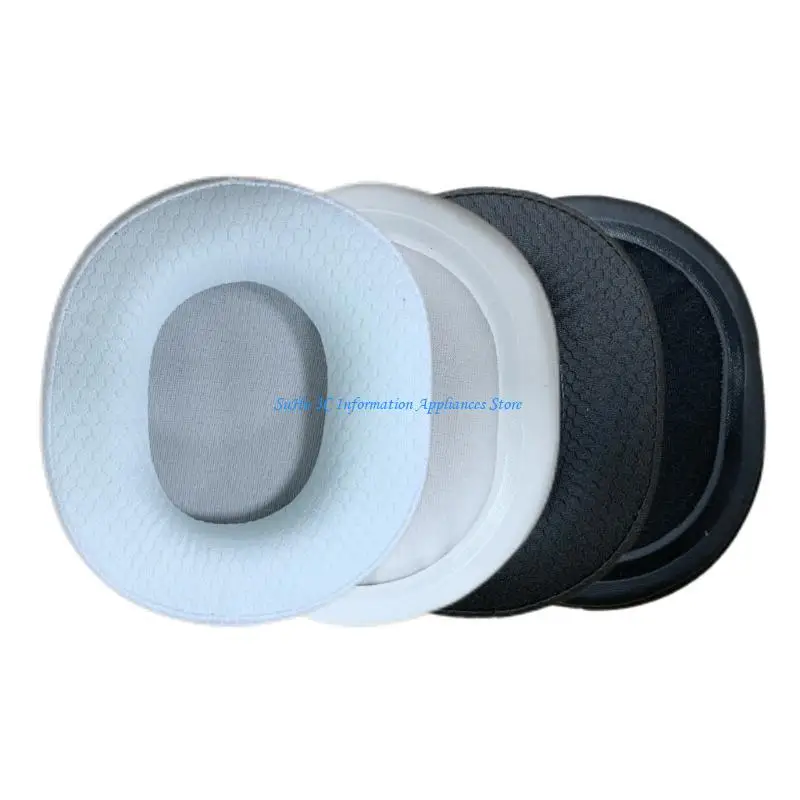 وسائد الأذن البديلة لسماعات ATH M50X MSR7 M40X مع الجلد الناعم