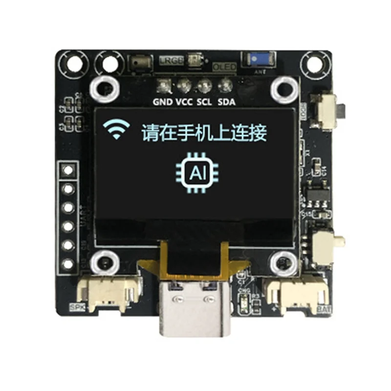 B68C Voor Deepseek Xiaozhi AI Voice Chat Robot Xmini ESP32-C3 Development Board With0.96Inch Oled-scherm Forai Voice Chat Withca
