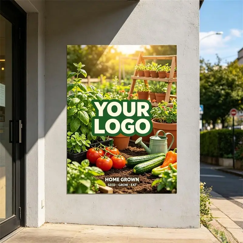 Any Size 100 cm Custom Stickers Suitable For Assisted Living Facility Massage Parlor Restaurant Commercial Advertising Promotion