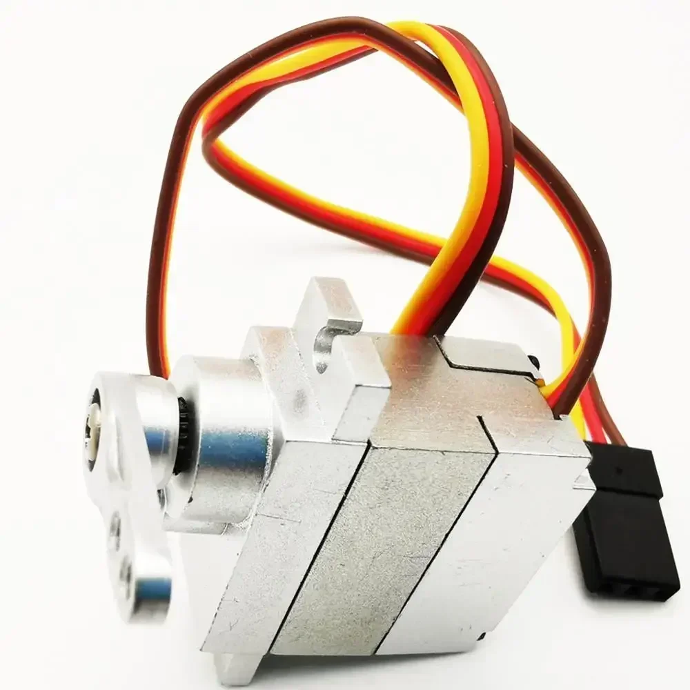 アップグレードメタルギアサーボ+メタルアーム MN D91 WPL B1 B14 B16 B24 C14 C24 B36 1:16 トラック4WD RCクローラー用