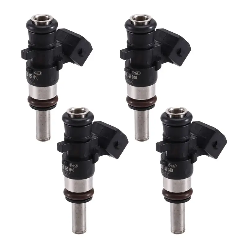 

M49K-Fuel Injectors 4Pcs 0280158040 9648129380 980Cc For Nozzle Valve EV14KT Petrol