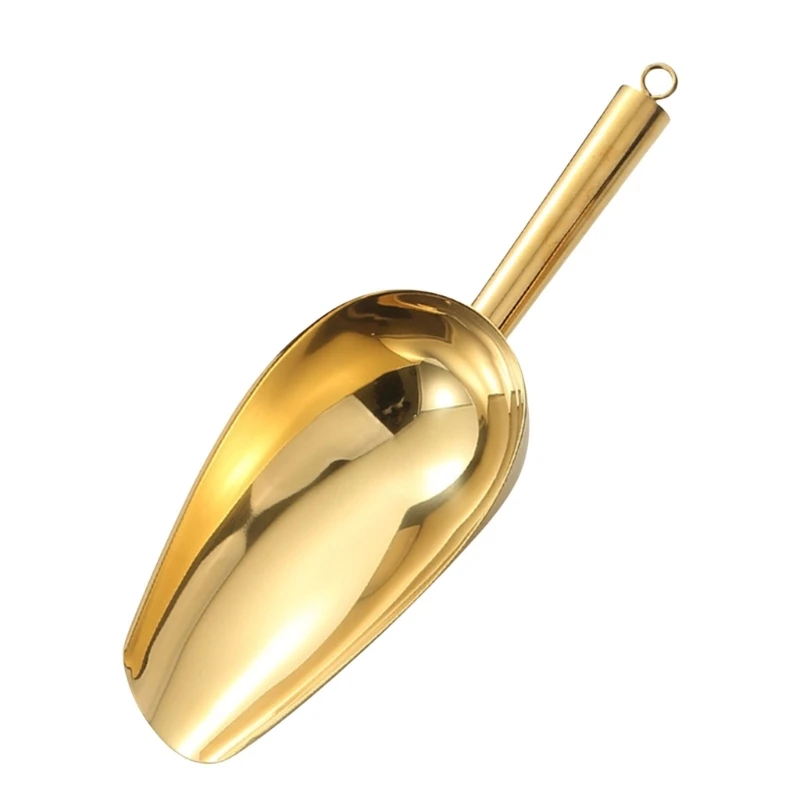 

Metal Ice Shovel for Ice Bucket Machines Convenient Freezers Storage Solution