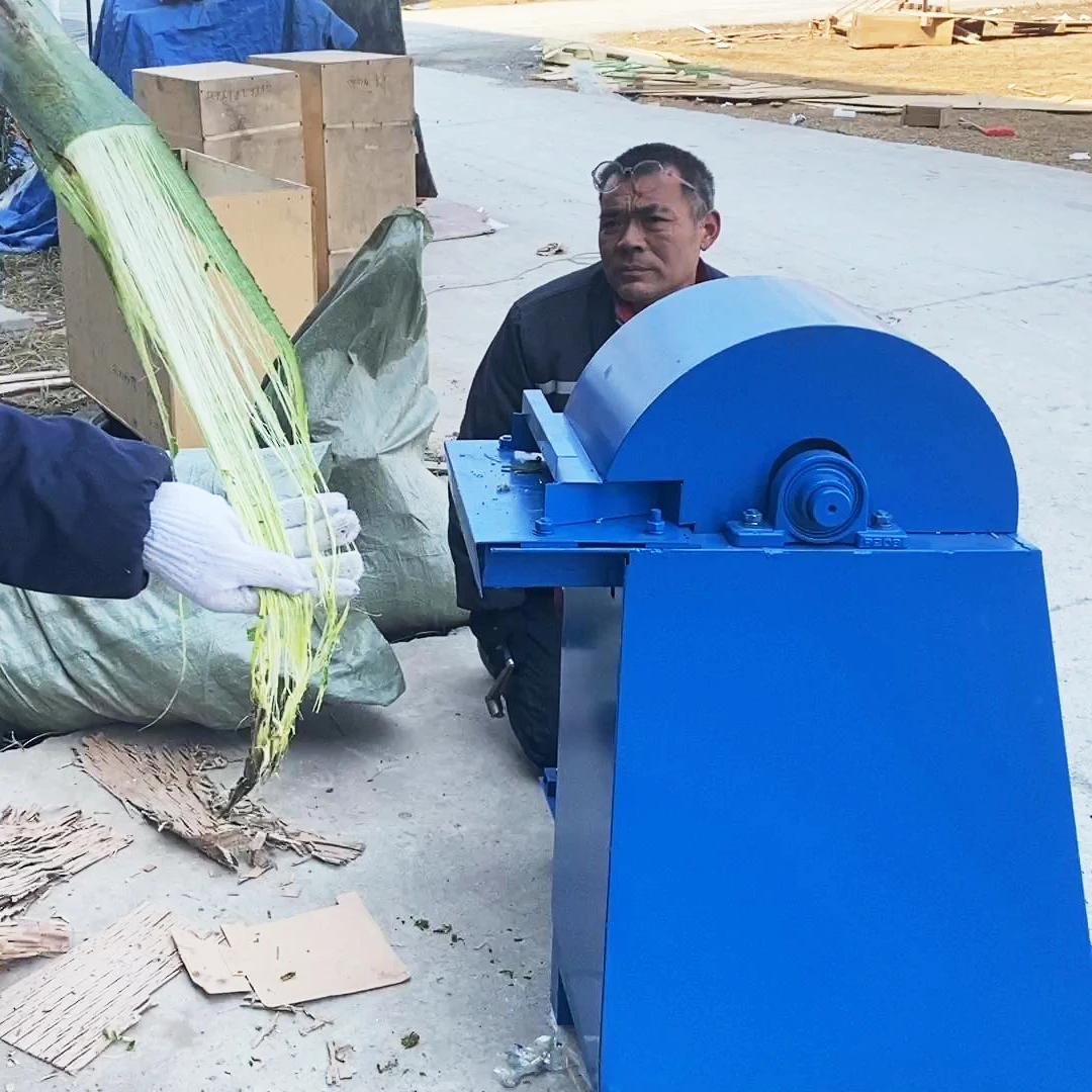 مستخرج ألياف جذع الموز آلة إزالة الصمغ الأوتوماتيكية من أوراق الأناناس والسيزال