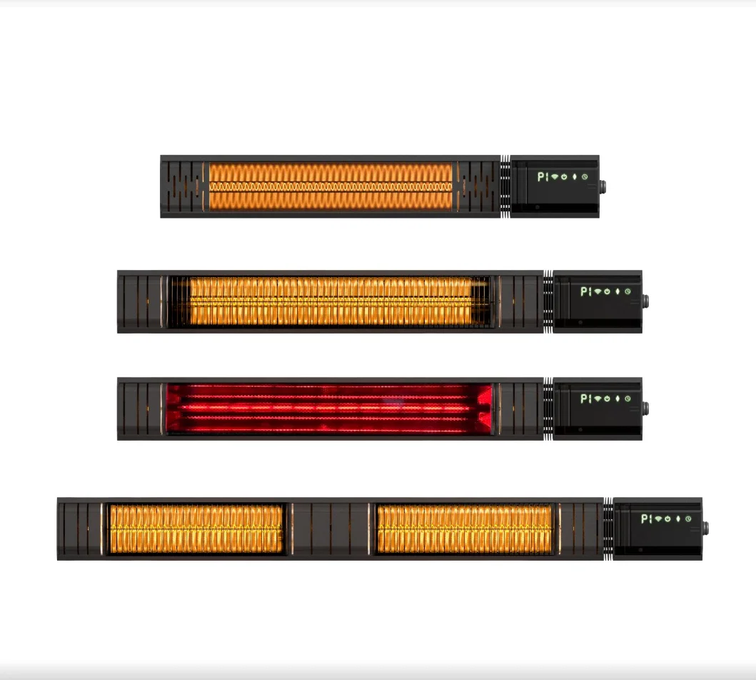 

Электрический инфракрасный обогреватель для патио, 2500 Вт, уличный настенный/потолочный сенсорный контроль, Wi-Fi, дистанционное домашнее использование