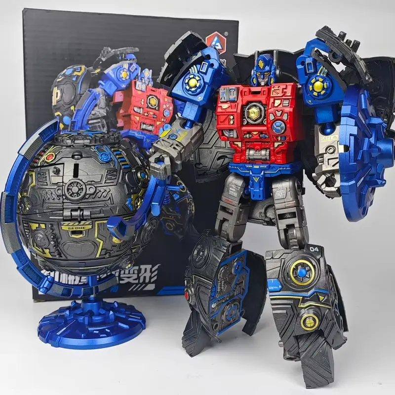 الميكانيكية لعبة البذور بريموس Xinggang 21 سنتيمتر روبوت عمل الشكل التحول لعبة سطح المكتب الديكور جمع الأطفال هدية عيد ميلاد