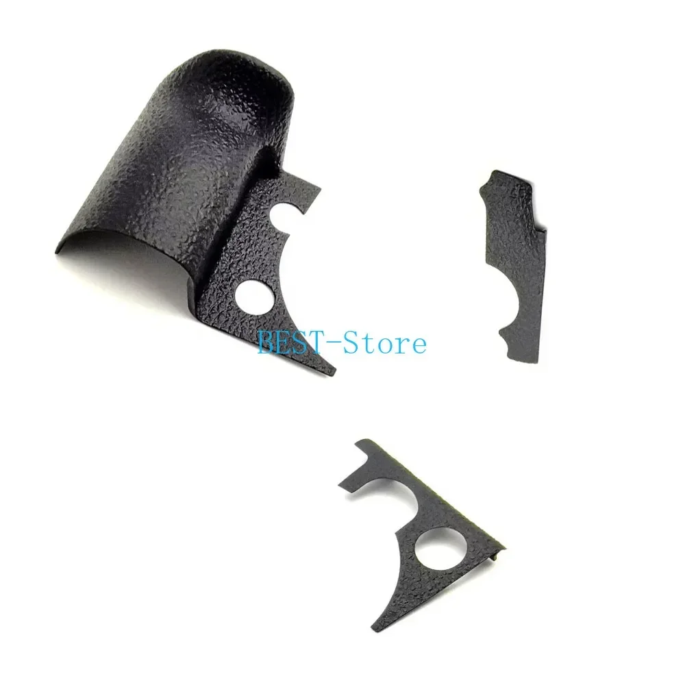 New Original A Set of 3pcs Body Front Grip Bottom Rear Thumb Rubber Cover for Panasonic DC-GH6 GH6 GH7 Repair Accessories + Tape