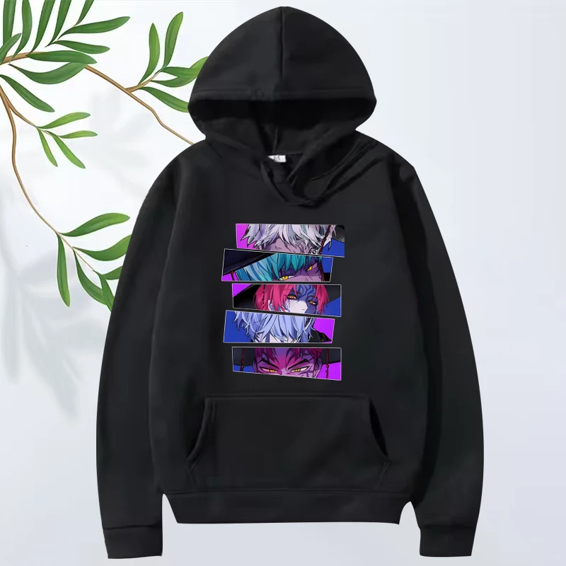 

K Pop Demon Hunters Poster hoodie men women Anime vintage Long sleeve Sweatshirt with print Graphics oversized hoodie unisex