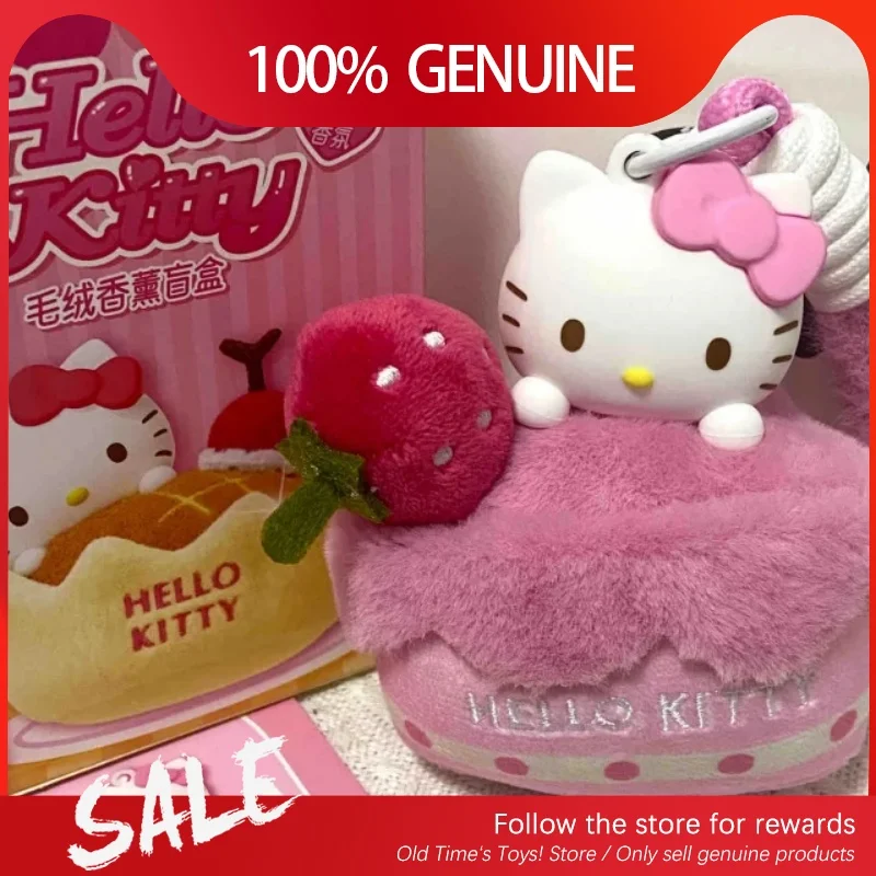 Genuine Kitty Sweet Workshop Series Blind Box Cute Plush Desktop Ornamen Trendy Toys Birthday Gift Surprise Peluches