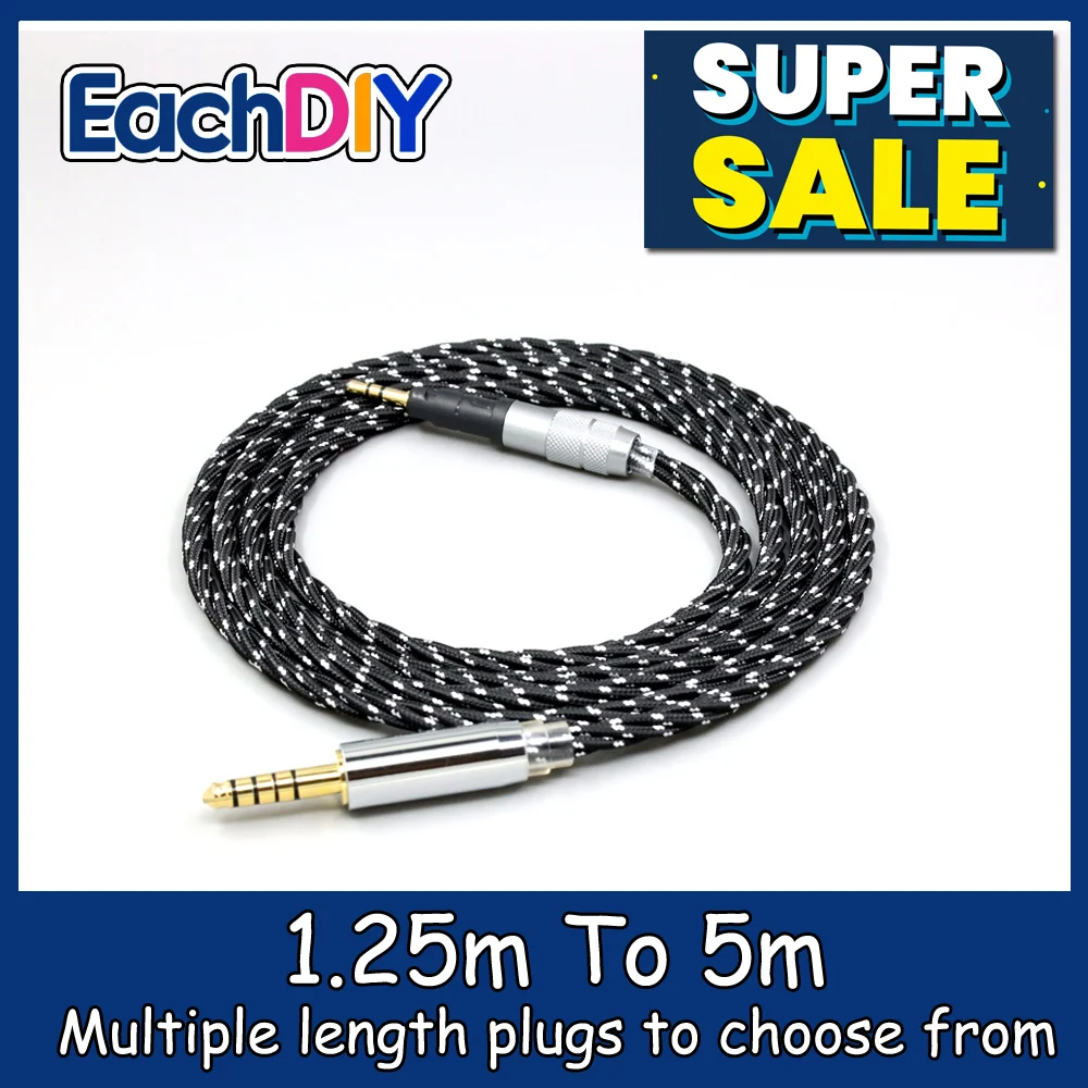 

OCC Mixed OFC Twisting Nylon Earphone Cable For Audio Technica ATH-M50x ATH-M40x ATH-M70x ATH-M60x LN008726