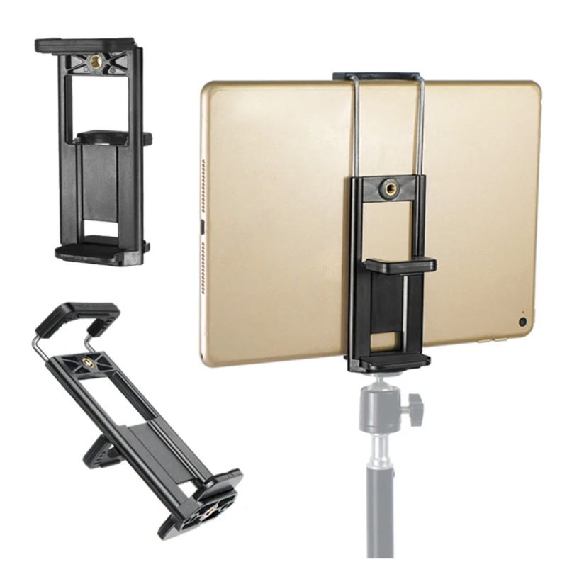 

P5EA Multifunction 2 In 1 Device Holder For Tablets Smartphones Up To 11 Inches Heavy Duty Plastic Base With Metal Reinforcement