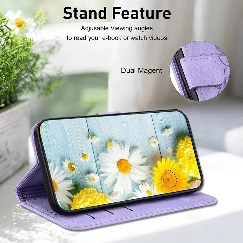 Magnetische Wallet-Flip-Hülle für Oppo Find X9 PRO X5 X3 Lite Neo A6X A6C A6T A6S A6 GT A6 PRO 4G 5G Leder-Schutzhülle – Detail 30
