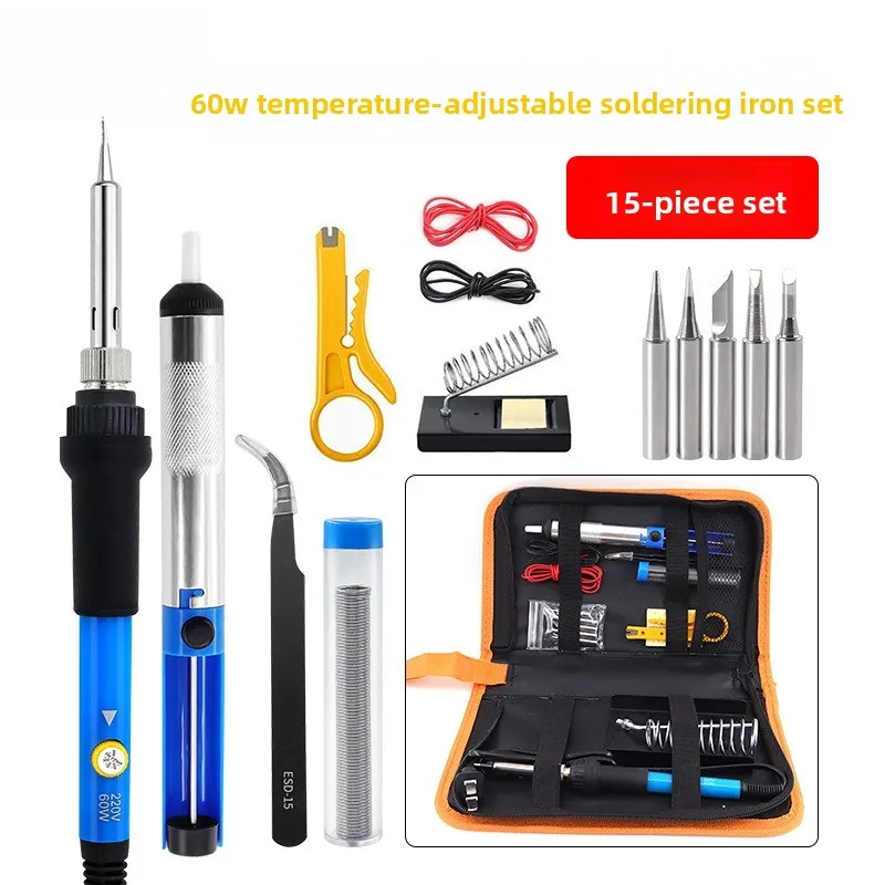 

Набор сварочных инструментов для цифрового паяльника мощностью 60 Вт — со сварочной проволокой и зажимом 1,2 мм — идеально подходит для точных сварочных заданий.