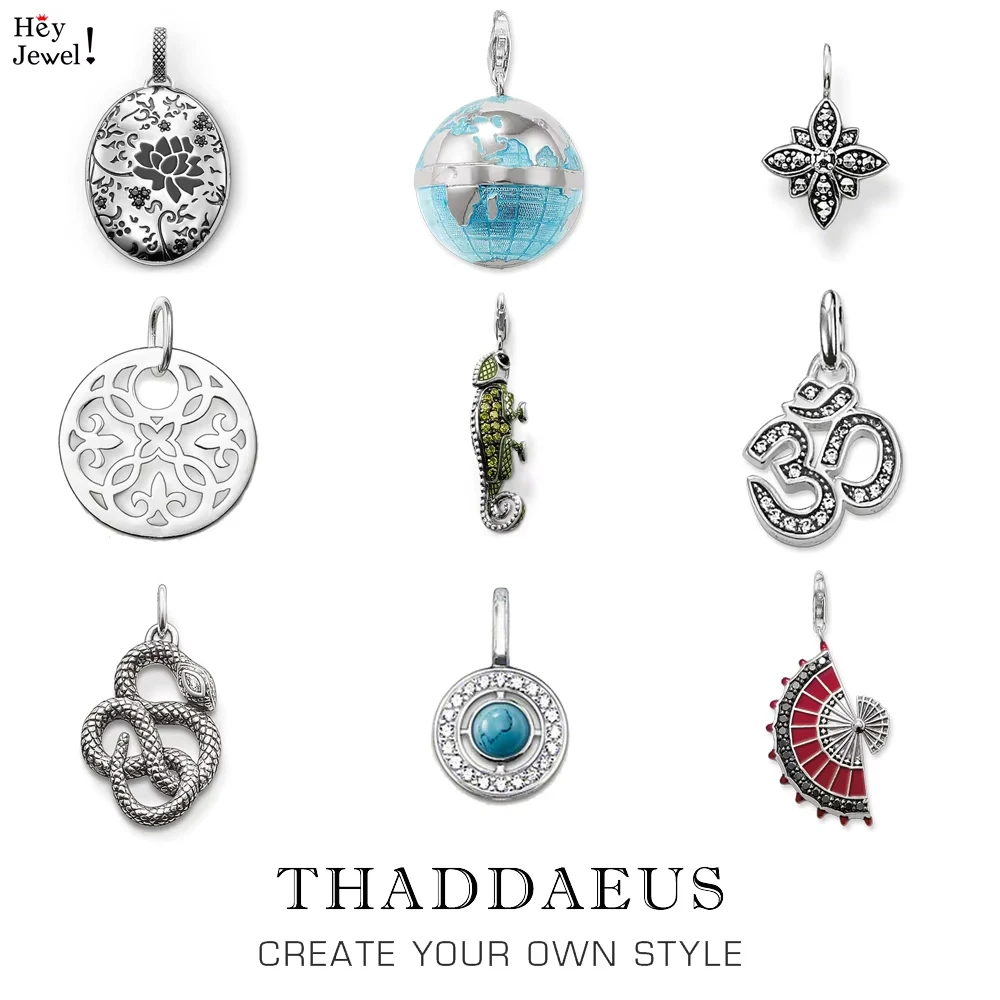 Pirate Green Lizard Chameleon Ornament OM Globe Snake Flower Fan Marcasite Star Pendant Jewelry Accessories Gift For Woman Men