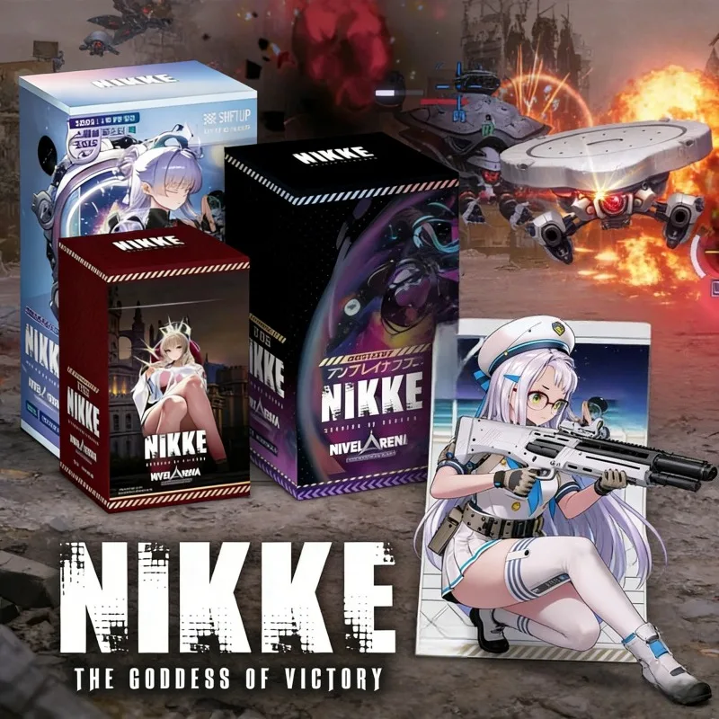

Коллекционные карточки Goddess Of Victory Nikke Shift Up: Официальный корейский TCG бустер-бокс BT02 BT03 SB01, оригинальные коллекционные карточки