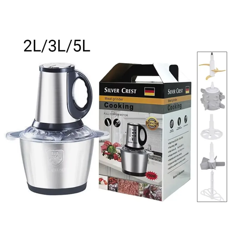 Household stainless steel meat grinder parts multifunctional meat cutter electric meat grinder