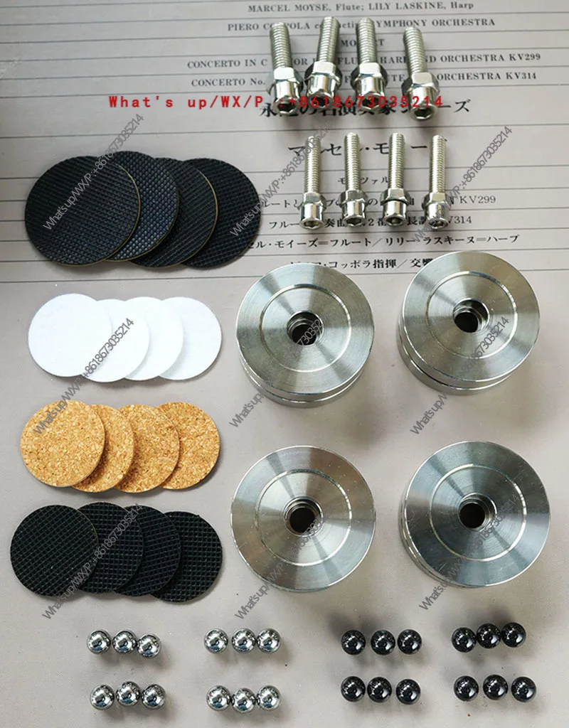 HIFI Audio FE Speakers Amplifier Rack  Ceramic bead  Stand Isolation Damping Feet Pad Foot Nail Shock Spikes Anti-shock