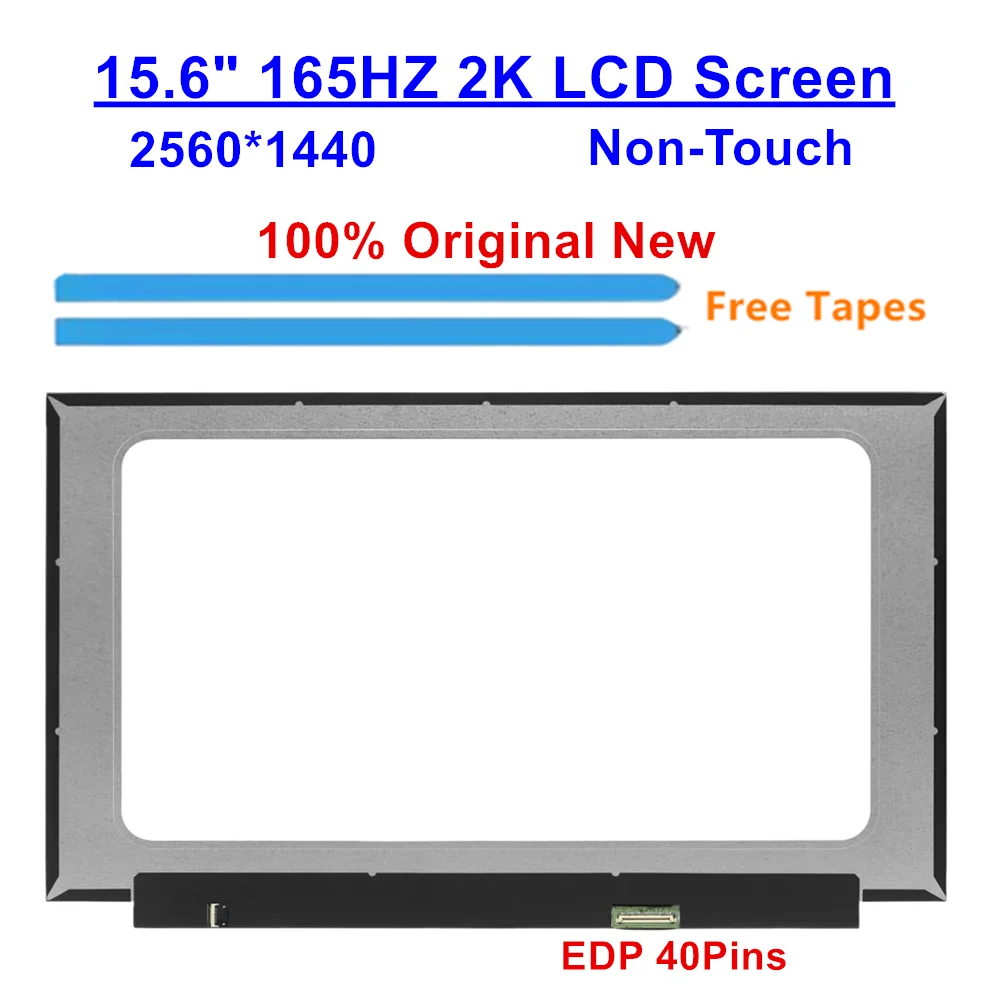 

15,6 "165 Гц 2K экран для Asus ROG GA503QR GA503Q замена ноутбука EDP 40 контактов IPS ЖК-дисплей 2560*1440
