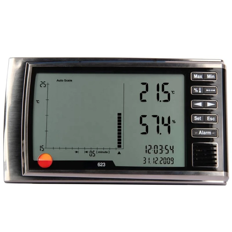 Large LCD display industrial digital thermohygrometer testo 623 Order-Nr. 0560 6230