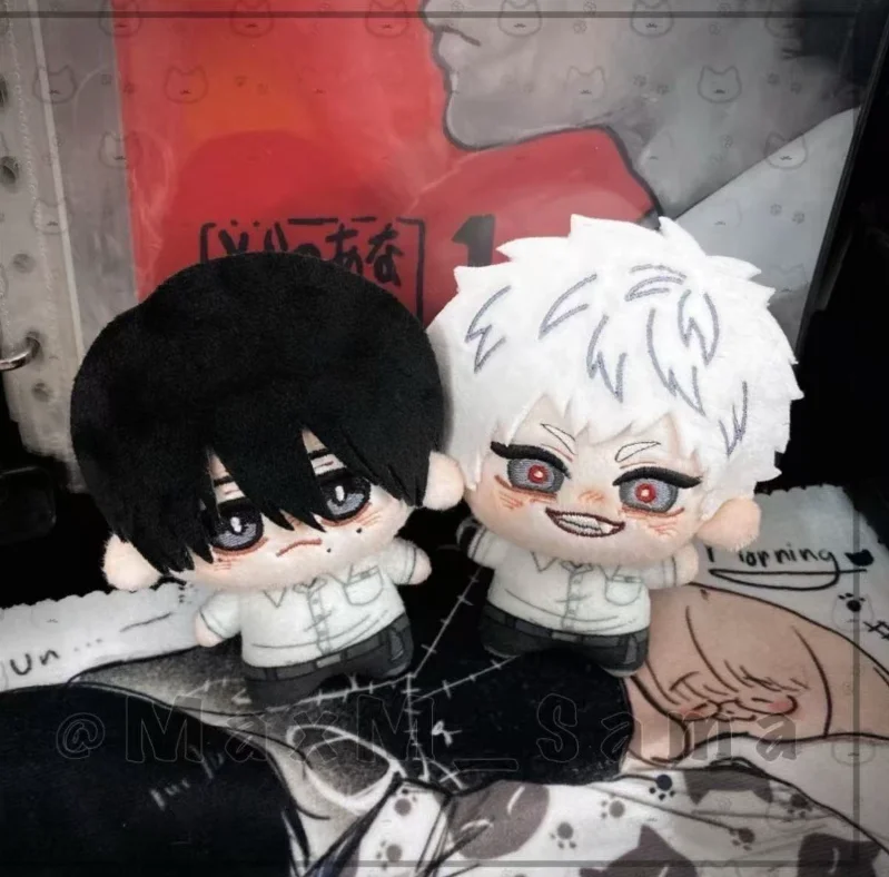 

10CM The Summer Hikaru Died Tsujinaka Yoshiki Anime Cute Maumet Puppet Plaything Pendant Keychain Plushies Mascot Christmas Gift