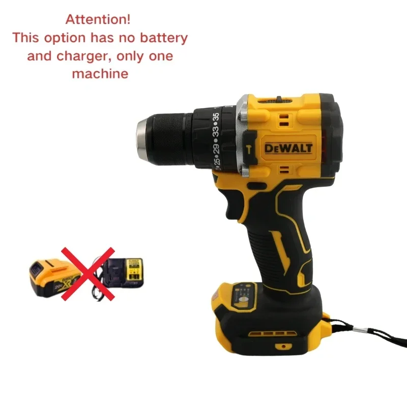 DEWALT DCD805 20V Power Tools Brushless Impact Drill Cordless Electric Screwdriver Multi-Function Hand Drill woodworking tools