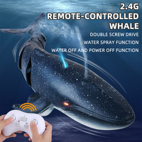 Remote Shark Toys Remote Control Whale Shark Toys RC Boat Water Toys for Kids Age 8-12 Remote Control Boat Outdoor Toys for Kid