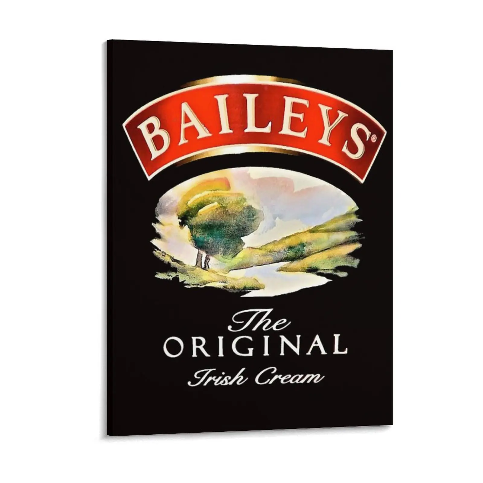 BOURBON Is A Vegetable 51 corn by law Baileys CreamIrish Irish whiskey Canvas Painting Funny Create Framed Wall Paintings