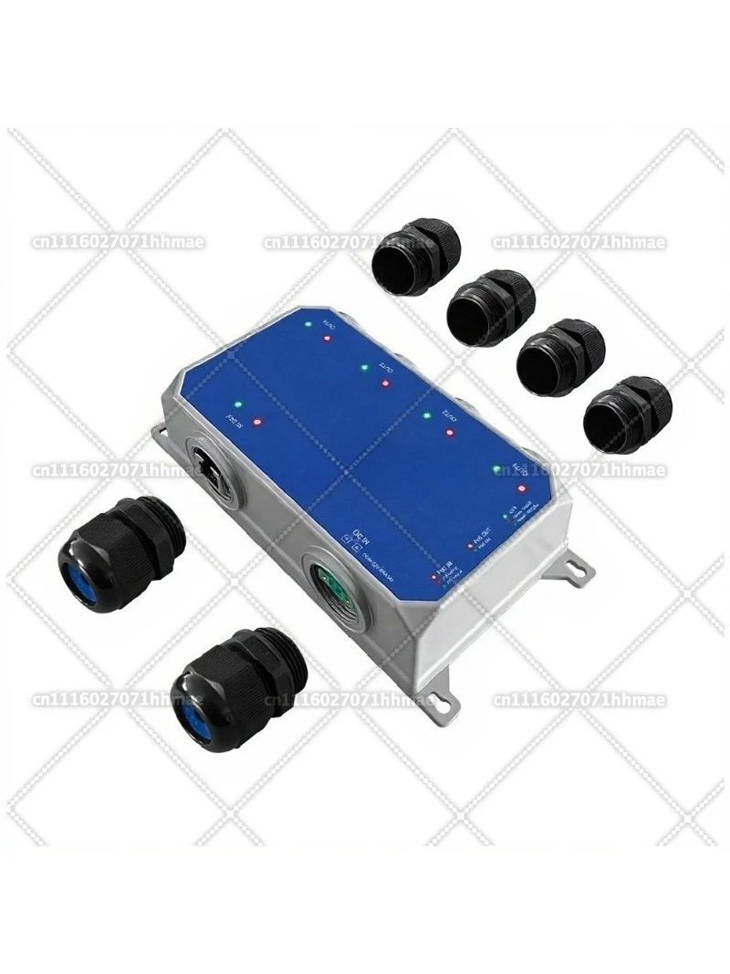 4 Ports Outdoor IP67 POE Extender POE Repeater Waterproof POE Switch 10/100/1000Mbps