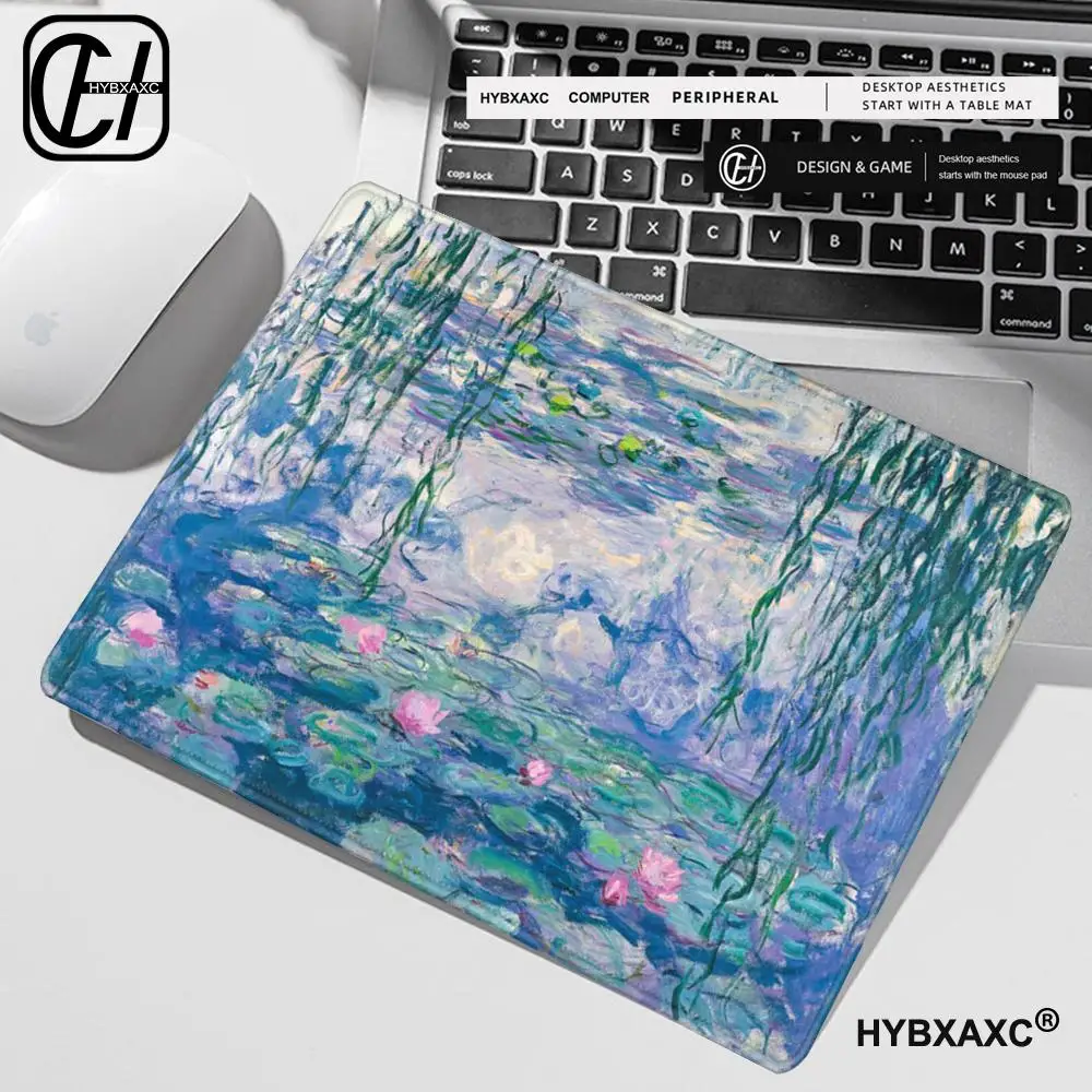

HD Art Oil Painting Small Mouse Pad Gaming Laptops Mousepad Carpet Keyboard Mat Desk Protector Anime Cartoon Mause Pads HYBXAXC