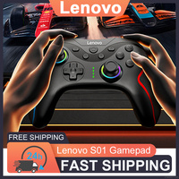 Lenovo S01 Wireless Bluetooth Controller for Nintendo Switch Pro Gamepad Compatible Switch Pro/Oled/Lite/PC/Android IOS Joystick