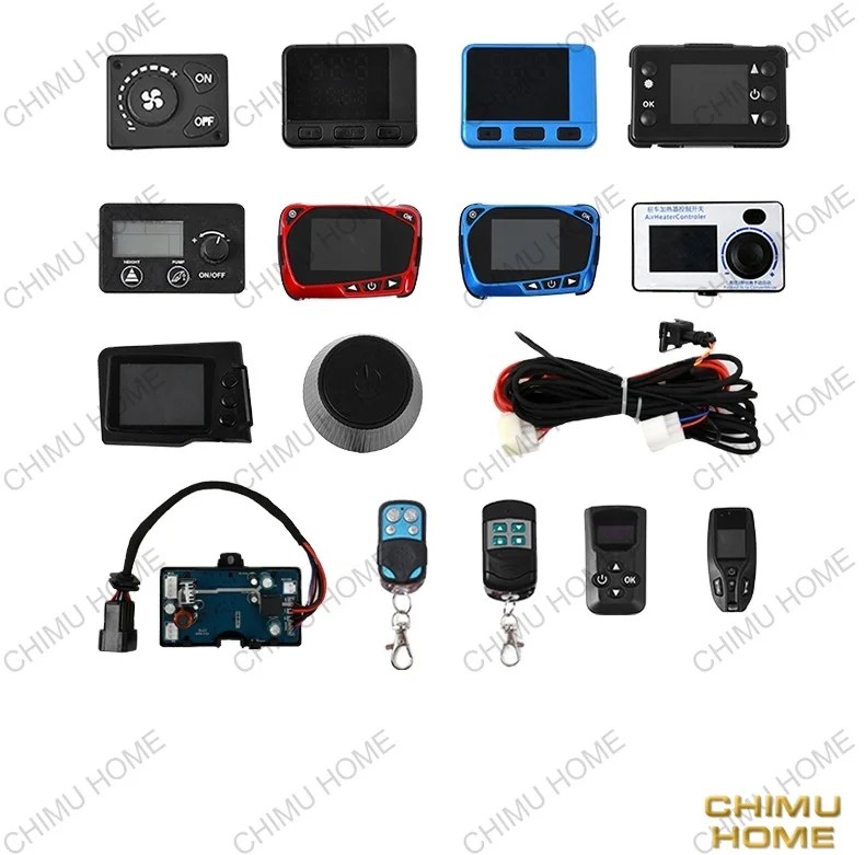 【CHIMU HOME】5KW All-in-One Fuel Air Parking Heater 12V 24V for Truck Pickup Camper Van Interior Heating Unit