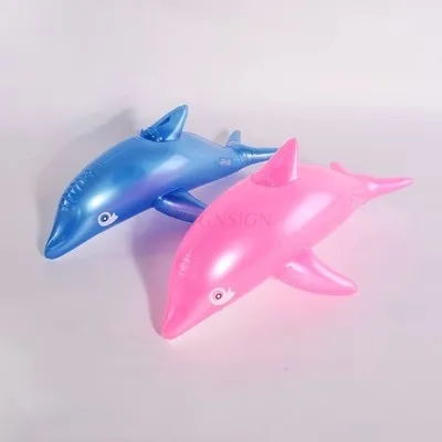 New Cute Dolphin Children's Water Playing PVC Inflatable Toy