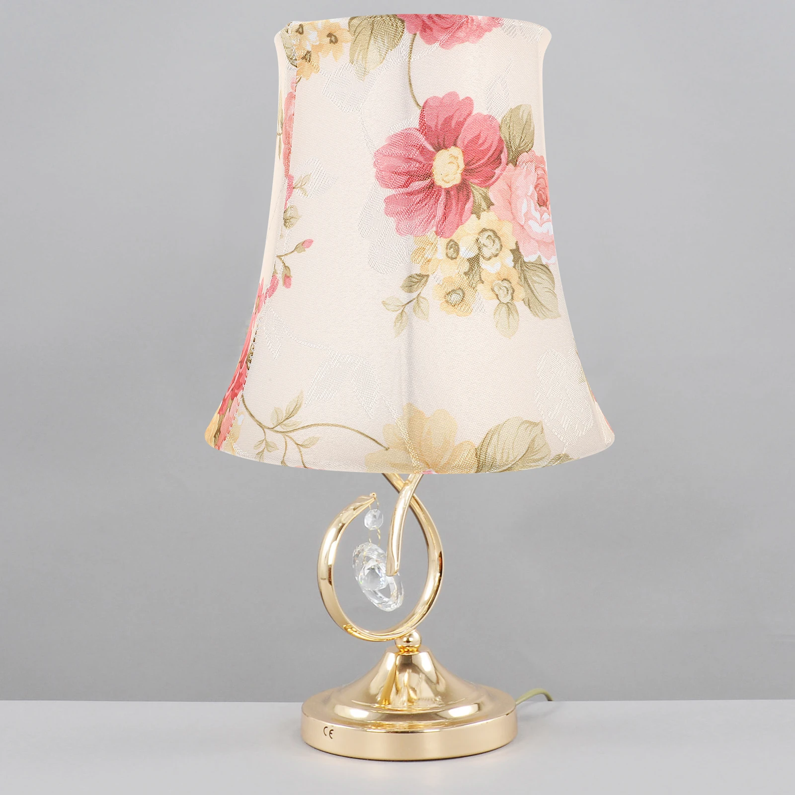 

Fabric Lampshade 15CM Bird Song Flower Desk Lamp Cover Bedroom Nursery Light Shades Replacement Table Lampshades