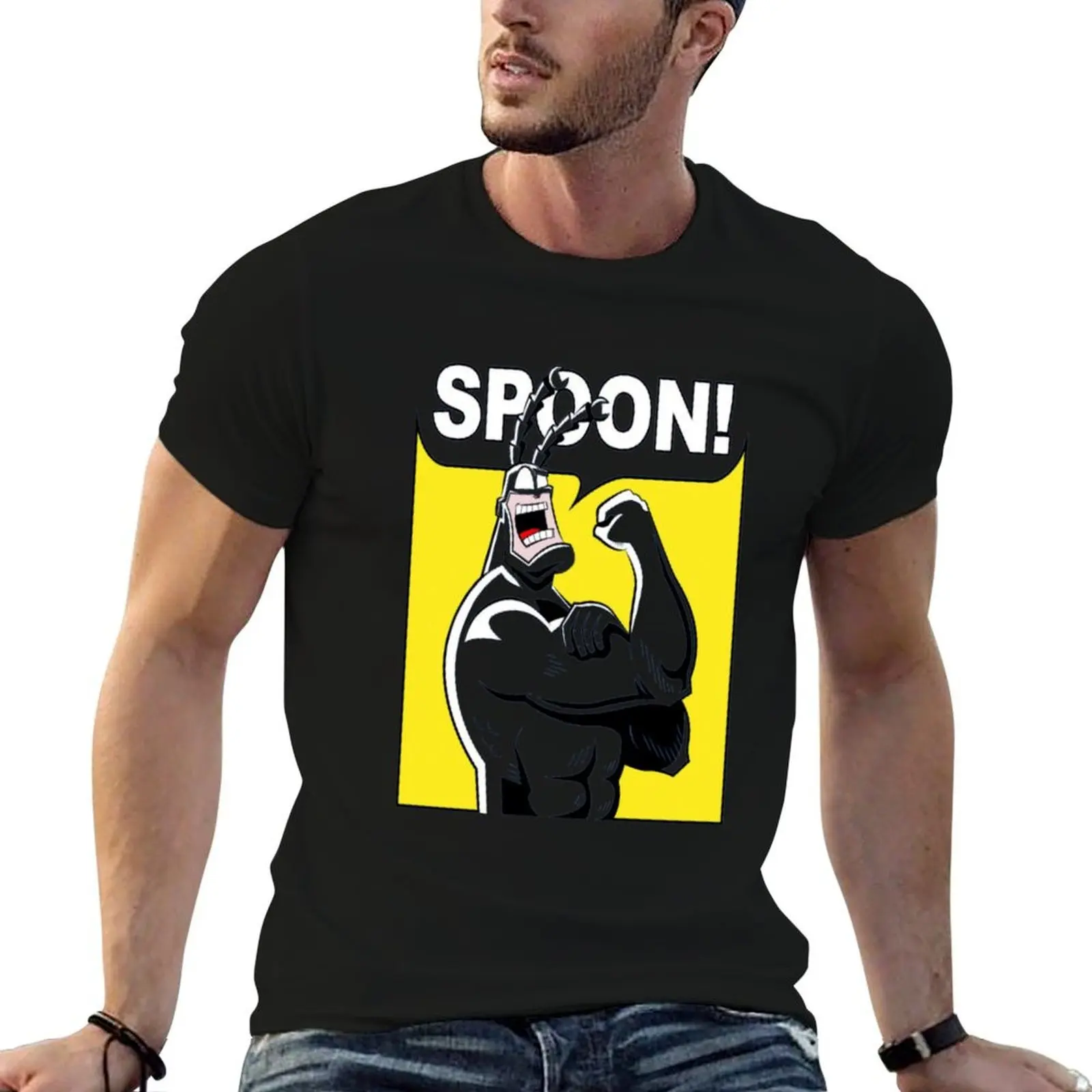 SPOON! The Tick T-Shirt aesthetic clothes Blouse mens t shirts casual stylish