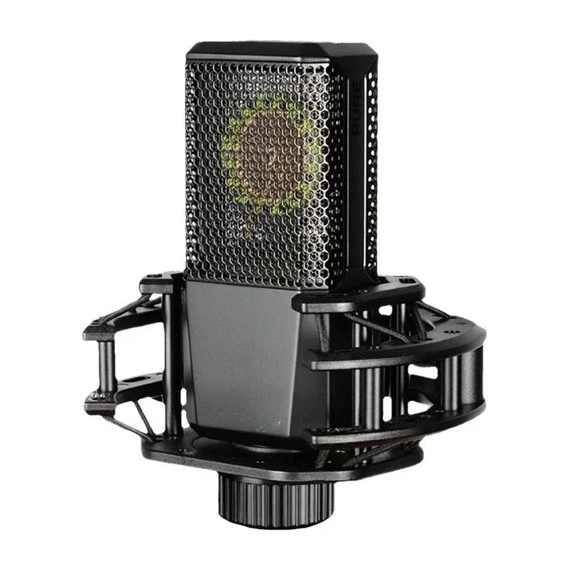 

Конденсаторный микрофон 440, звуковая карта Aiken, комплект для прямой трансляции, специальный набор для пения на мобильном телефоне, профессиональное оборудование.