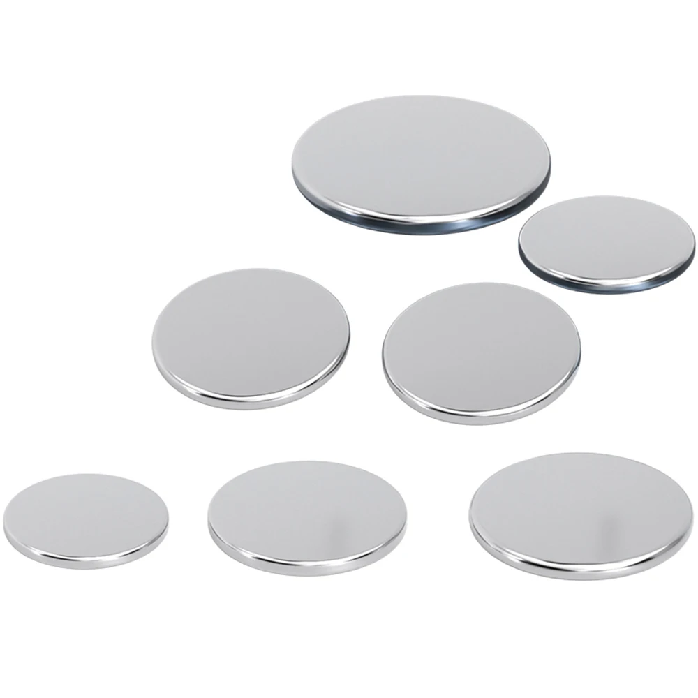 304 Stainless Steel Disc Plate Dia 6/7/8/9/18mm Circular Solid Flat-Plate Round Disk Sheet Waterproof And Rust Proof Thick 1-3mm