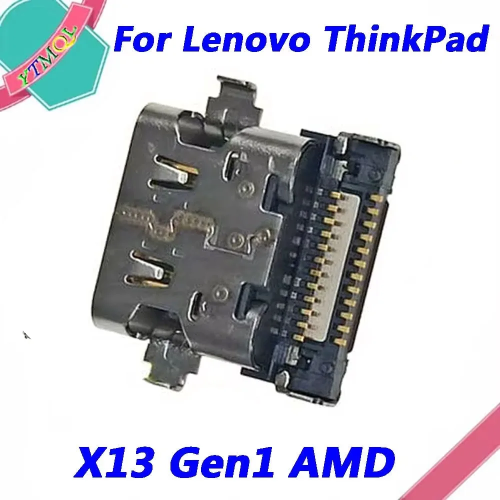 1-10Pcs For Lenovo Thinkpad X13 Gen1 AMD Type-c USB Jack Socket
