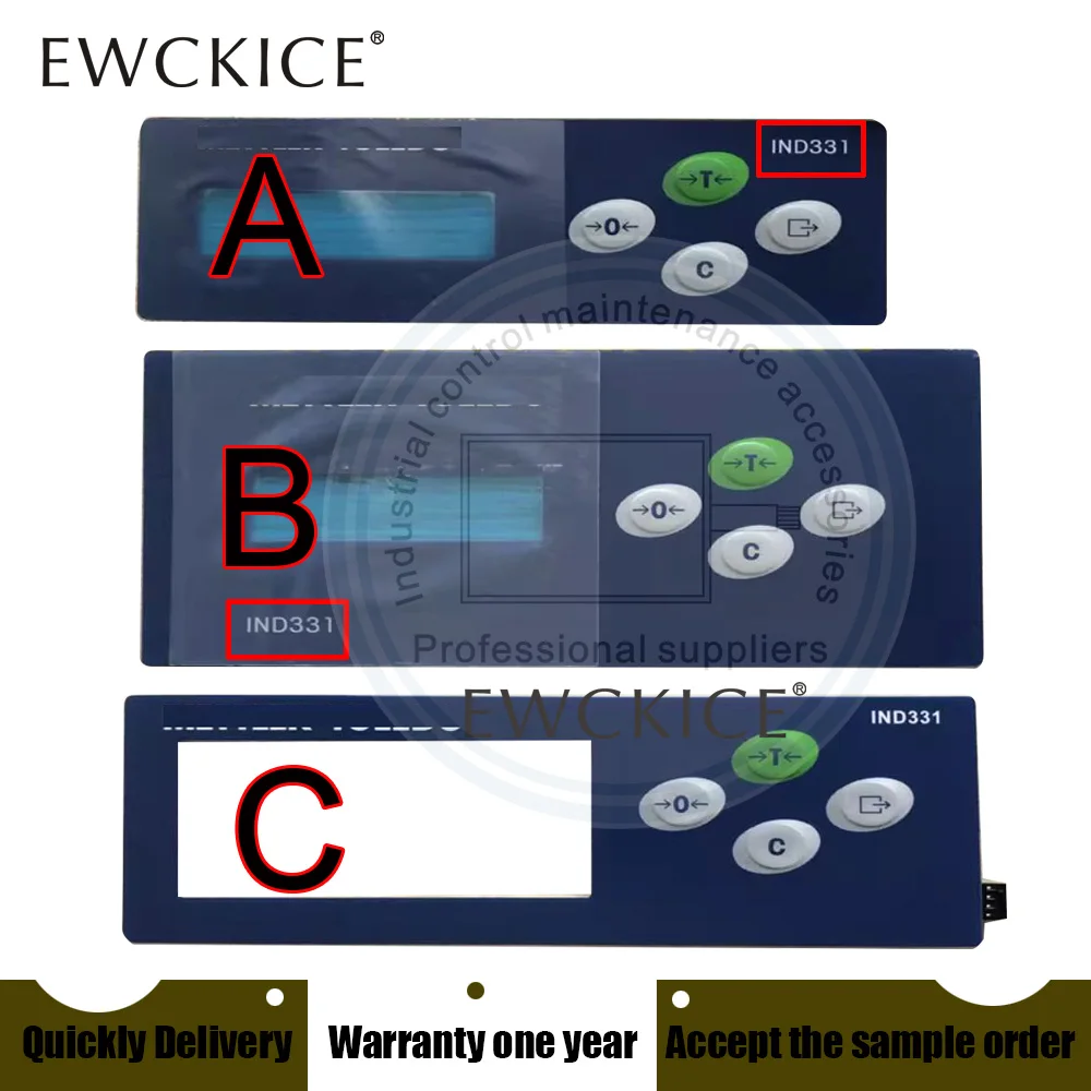 

Новинка, мембранная клавиатура IND331 XK3141 HMI IND 331 PLC