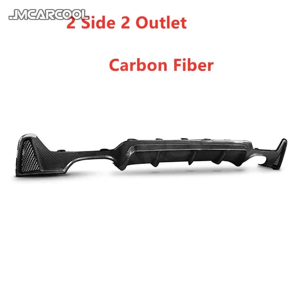 

JMCARCOOL Carbon Rear Lip Diffuser Spoiler For BMW 4 Series F32 F33 F36 M Sport 2014-2018 Bumper Guard ABS Gloss Black