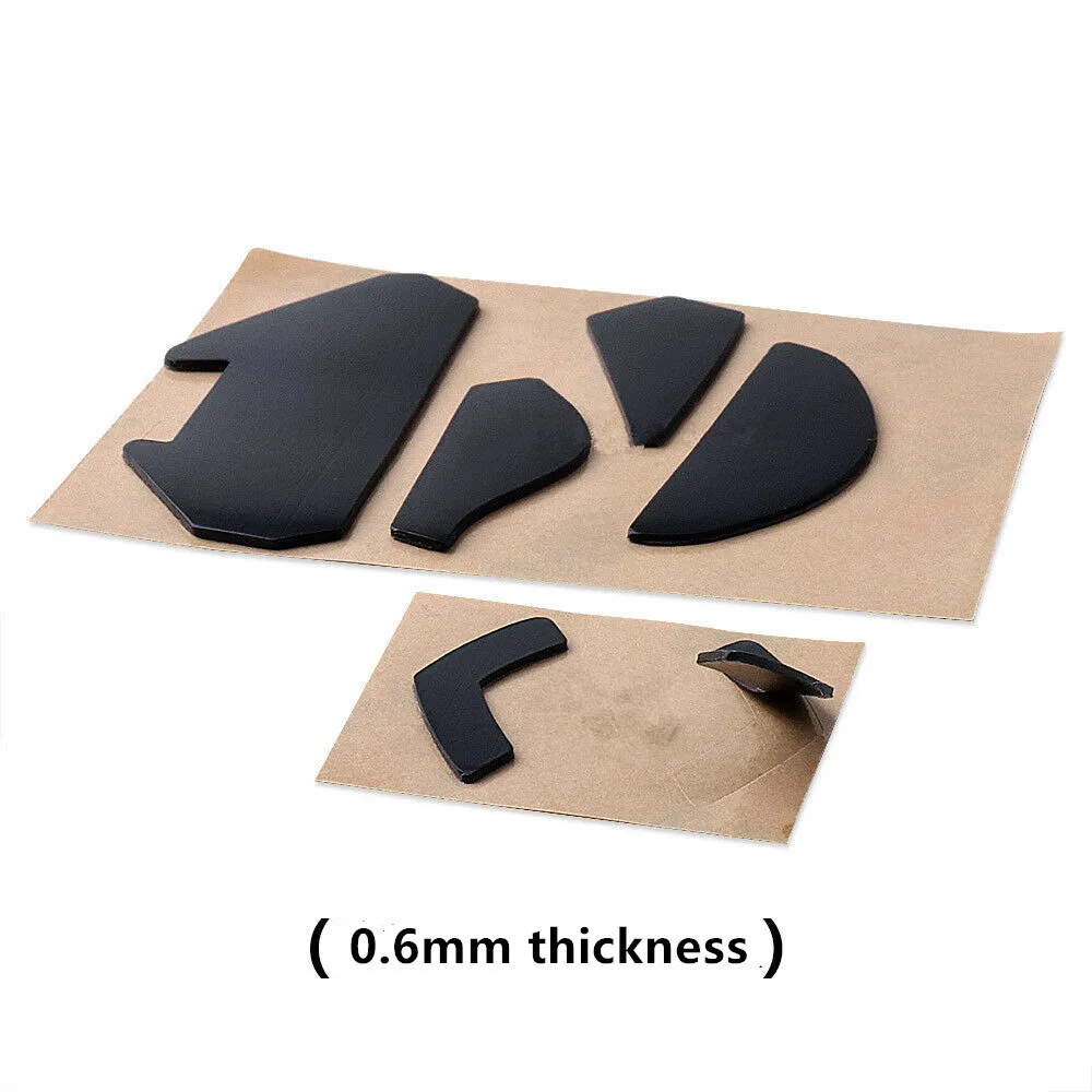 1 Set 0.6mm Thickness PTFE Mouse Skate Pads Feet Gilde Replacement Part For Logitech G402 Gaming Mouse