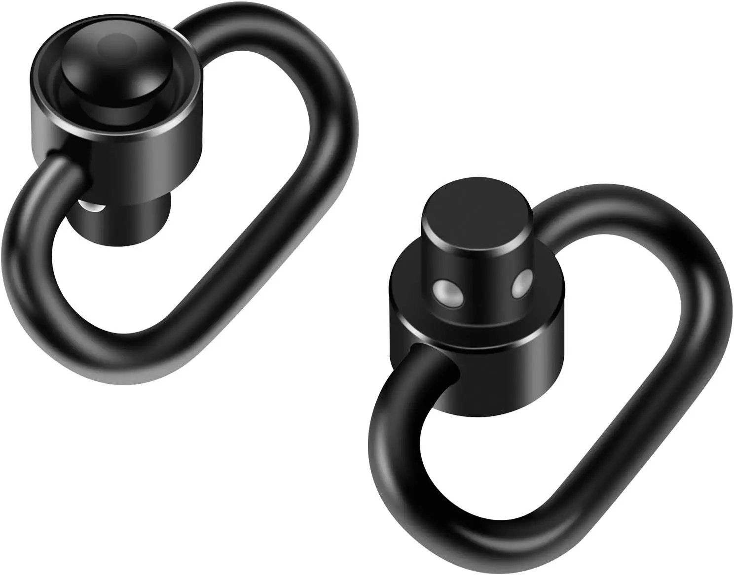 4 PCS Liberação de Descarga Rápida QD Sling Swivel Scope Mount Adaptadores Acessórios de Caça