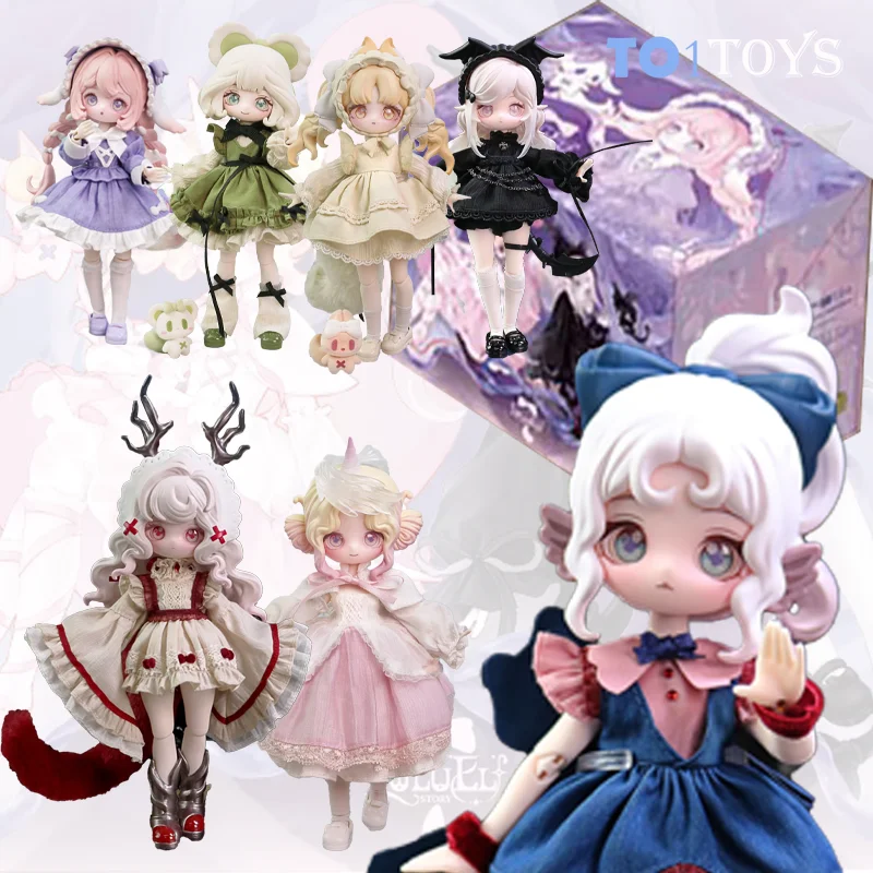 

LULU Elf Story Series 1/12 Bjd Blind Box Toys Mystery Box Anime Фигурка Kawaii Модель Caixa Misteriosa для девочек Игрушки