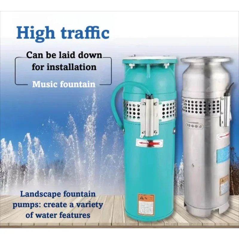 

Large Flow Outdoor Stainless Steel Diving Special Landscape Variable Frequency Fountain Pump