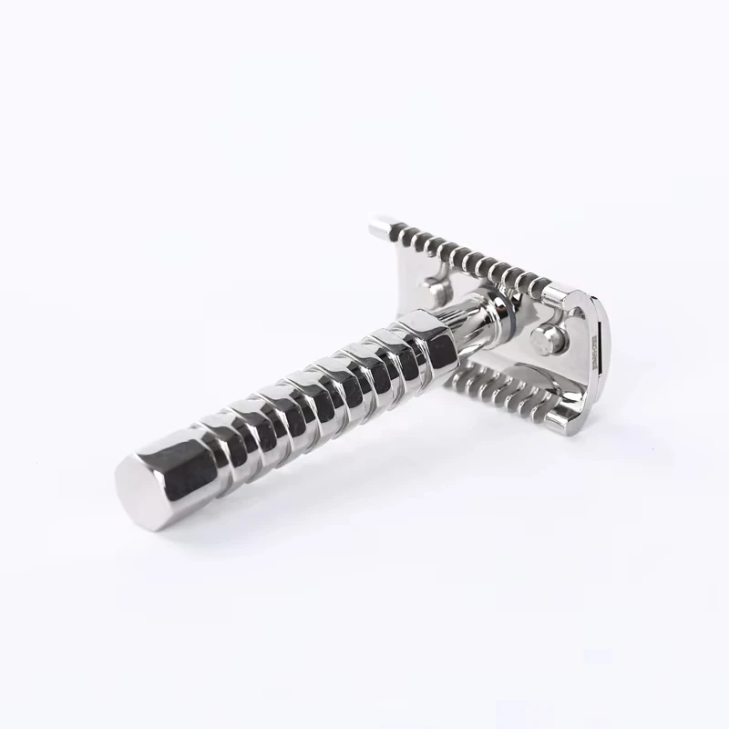 2026 Hot Sale Yaqi Duomo Stainless Steel Safety Razor Comfortable Shaving view 4