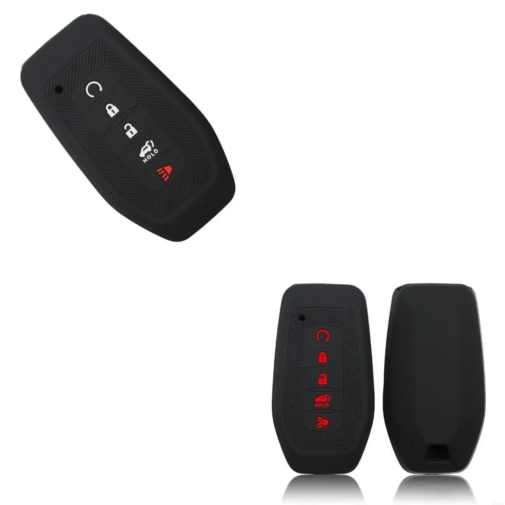F1CF Waterproof 5 Button Car Protector Soft Silicone Shell Precise Cutout Engineering