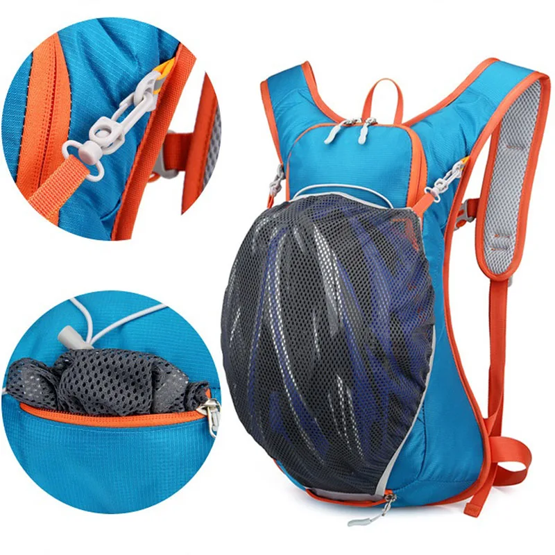 

Outdoor Cycling Backpack Portable Waterproof Bicycle 12L Bag LIGHTWEIGHT Climbing Hiking Pouch MTB Road Bike Hydration Backpack