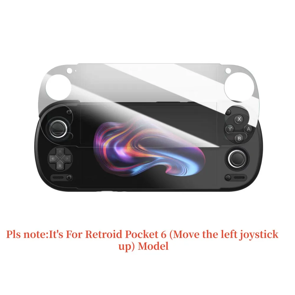 Protecteur d'écran en verre trempé HD, plein écran, Film de protection anti-rayures 9H pour Console de jeu Retroid Pocket 6